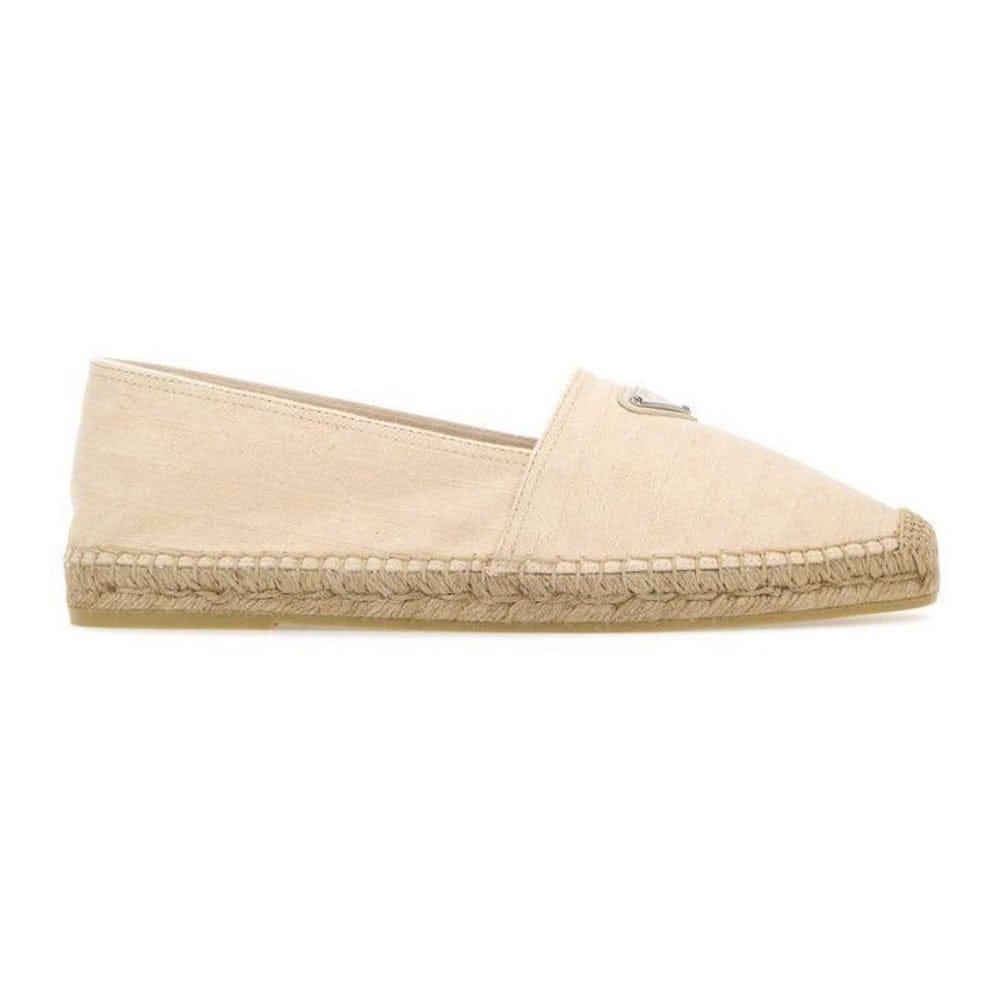 Prada - Espadrilles 'Logo Plaque Slip-On' pour Hommes
