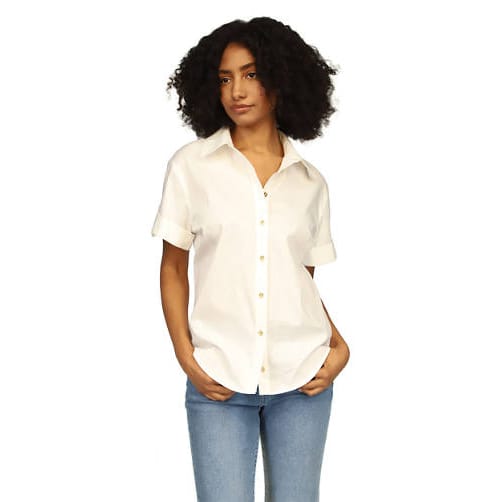 Michael michael kors - "Chemise à manches courtes 'Poplin' pour Femmes"