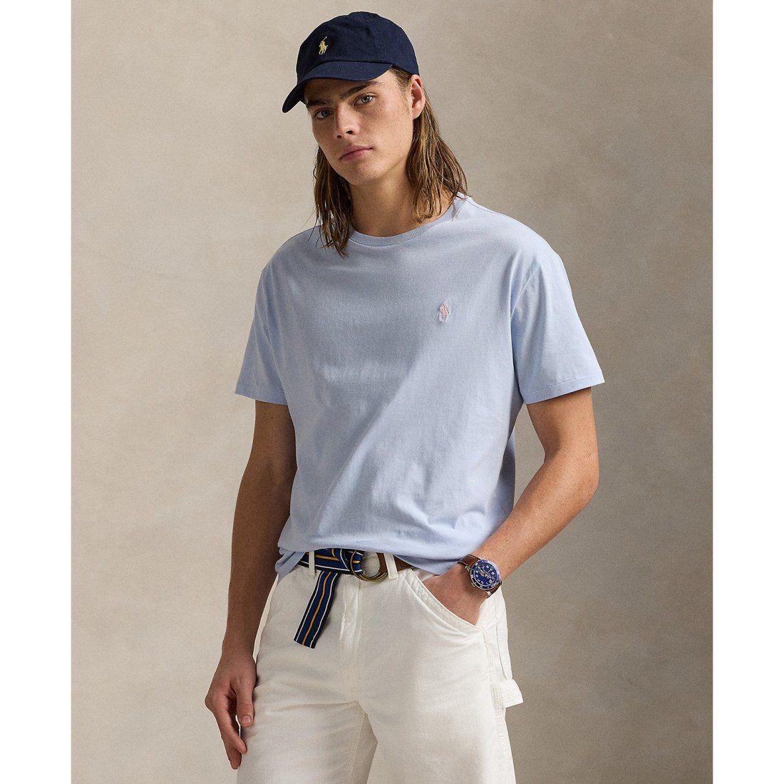 Polo ralph lauren - 'Classic Fit Crew Neck T-Shirt' pour Hommes