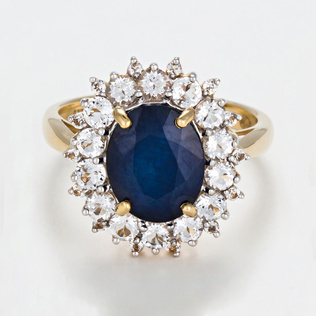 Or éclat - Bague 'Soleil' pour Femmes