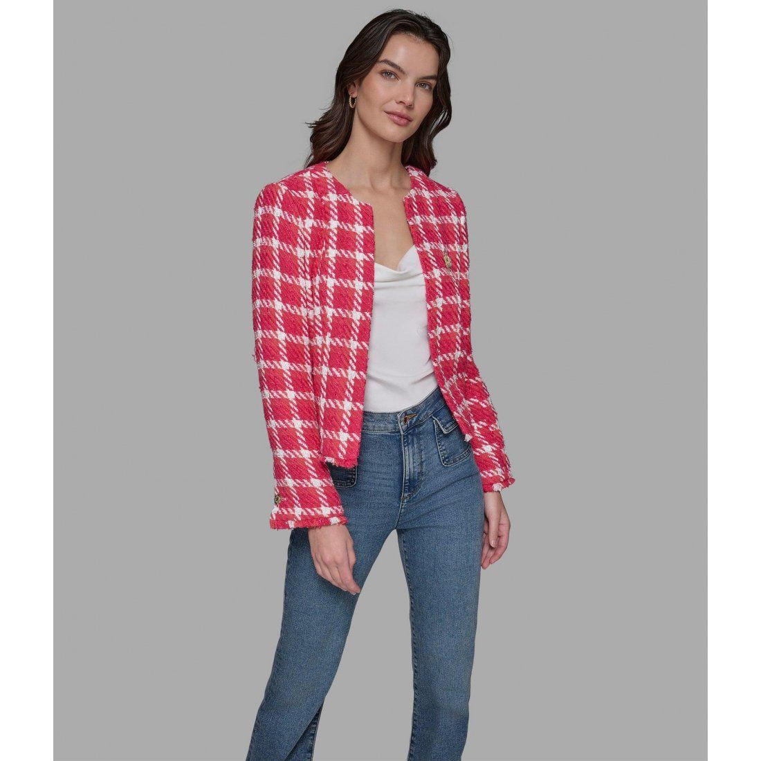 Karl lagerfeld paris - Veste 'Boucle Collarless' pour Femmes