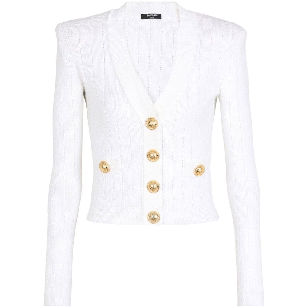 Balmain - Cardigan 'Button-Fastening' pour Femmes