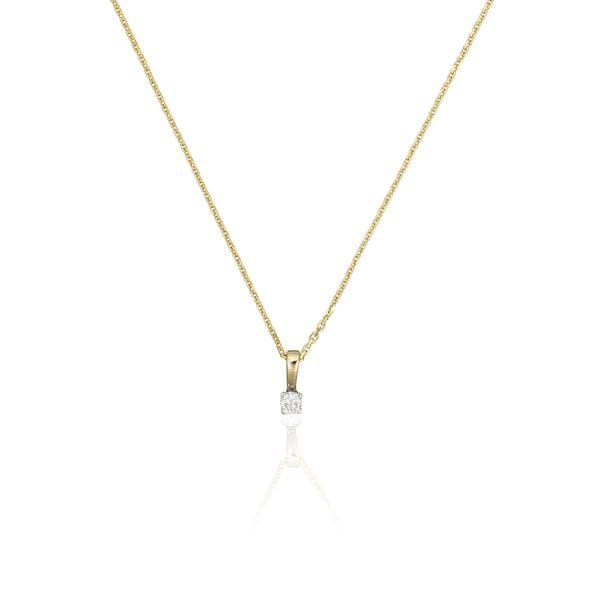 Atelier du diamant - Pendentif sur chaine 'Mon Diamant' pour Femmes