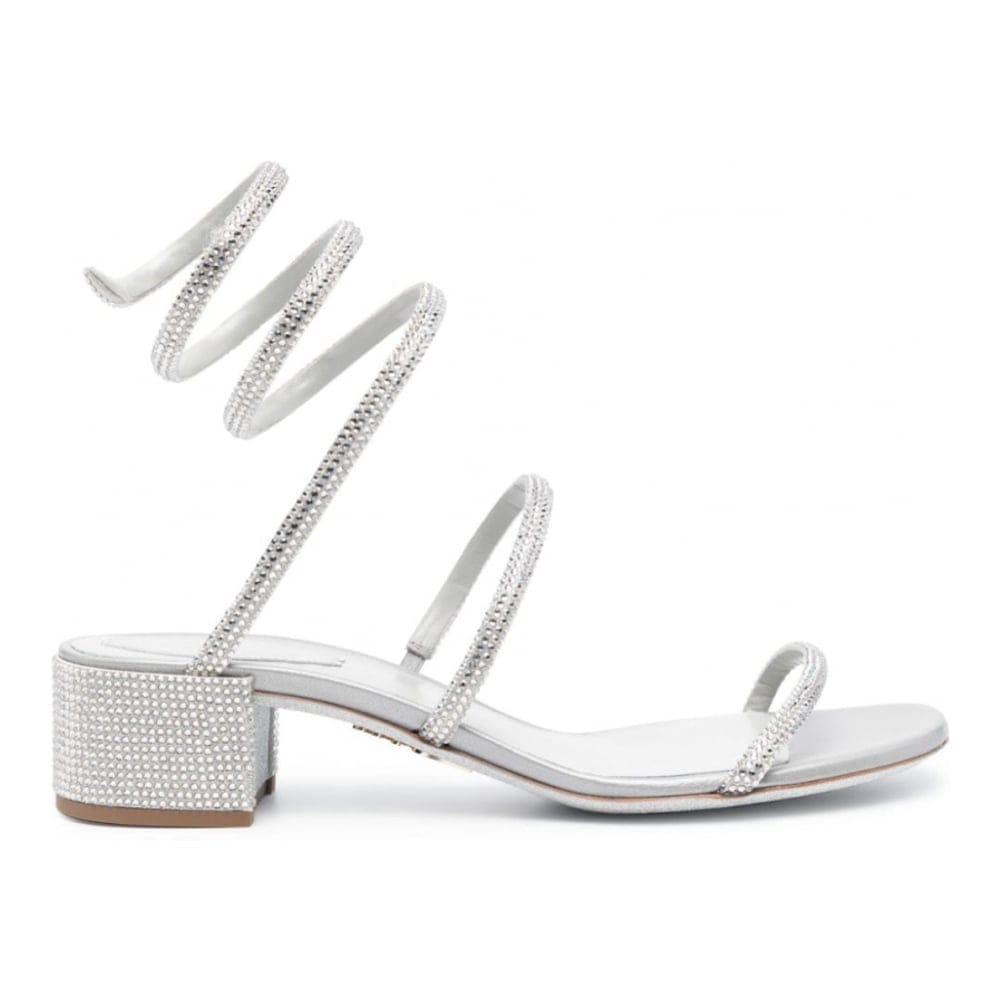 René caovilla - Sandales à talon 'Cleo Crystal-Embellished' pour Femmes