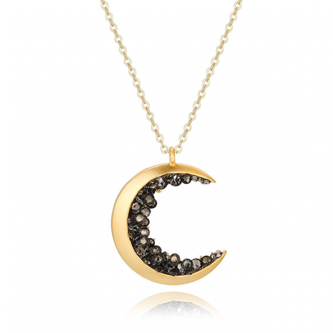 Liv oliver - Collier 'Crecent Moon' pour Femmes