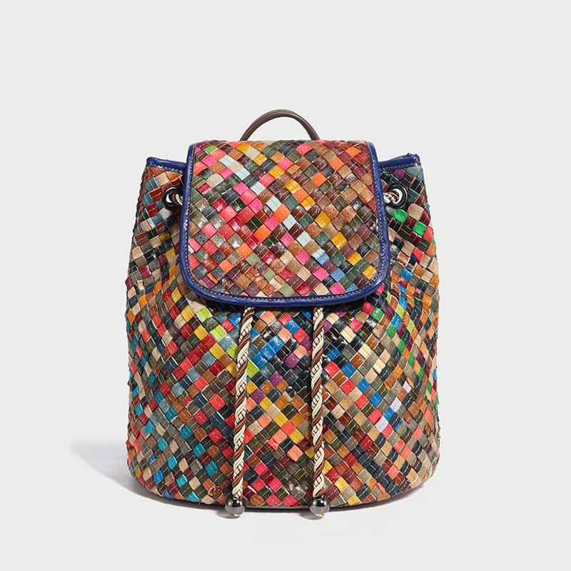 Cilela - Sac à dos 'Sunset Everyday Woven Leather' pour Femmes