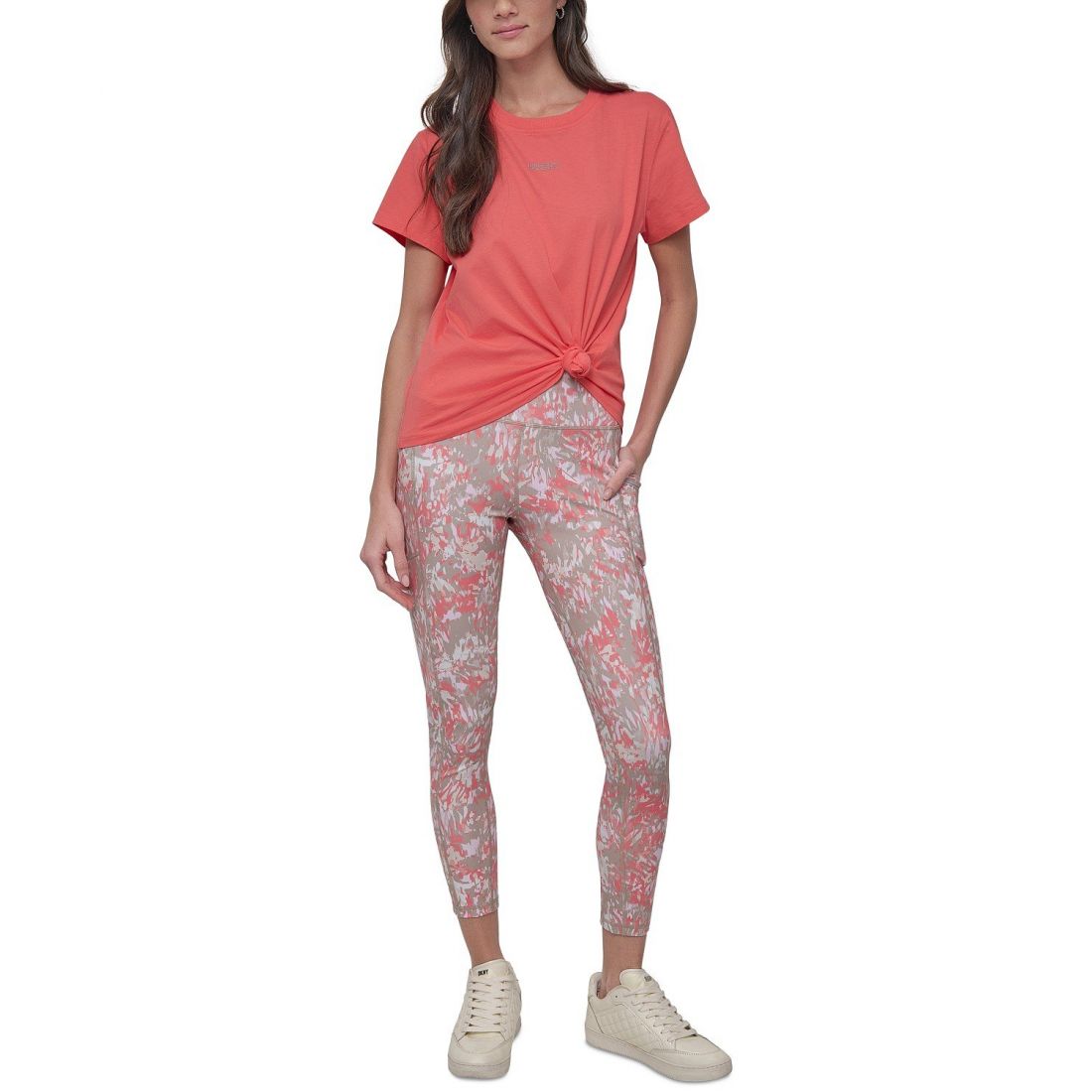 Dkny - Leggings 'Printed High-Waist' pour Femmes