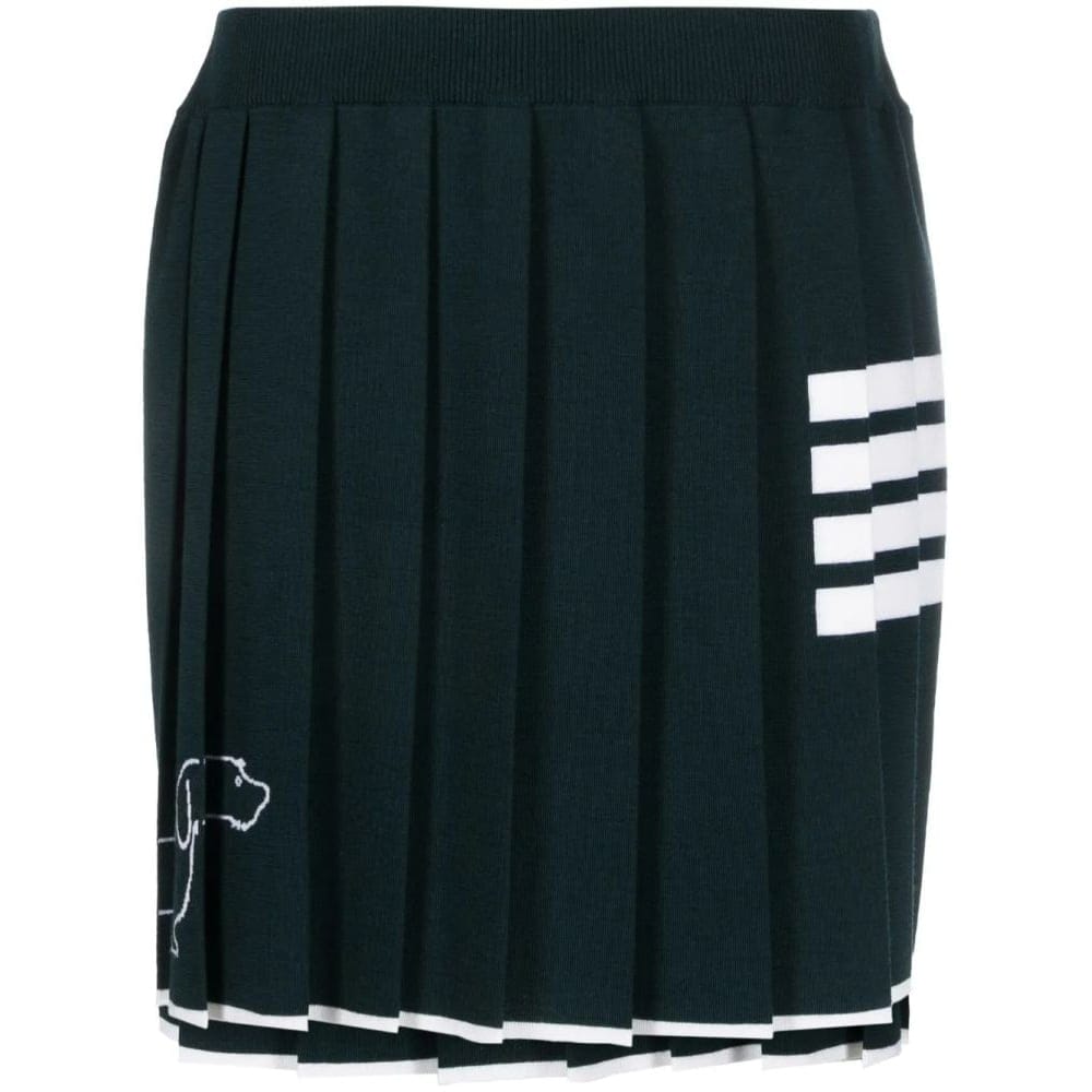 Thom browne - Mini Jupe 'Hector Icon Pleated' pour Femmes