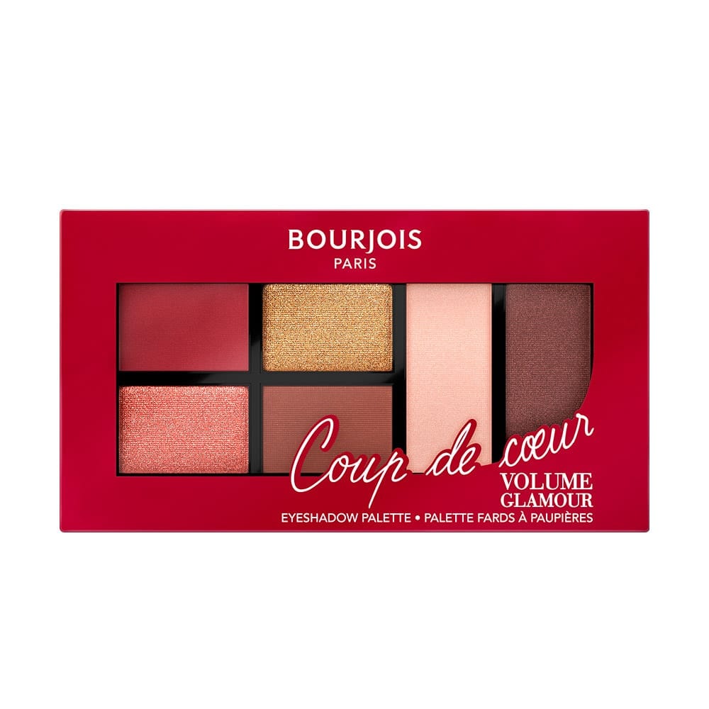 Bourjois - Palette de fards à paupières 'Volume Glamour Coup de Coeur' - 01 Intense 8.4 g