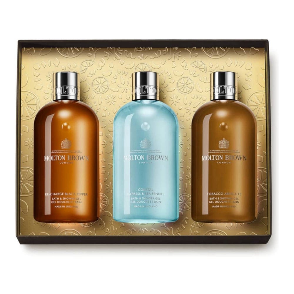 Molton Brown - Gel Douche & Bain 'Woody & Aromatic' - 3 Pièces