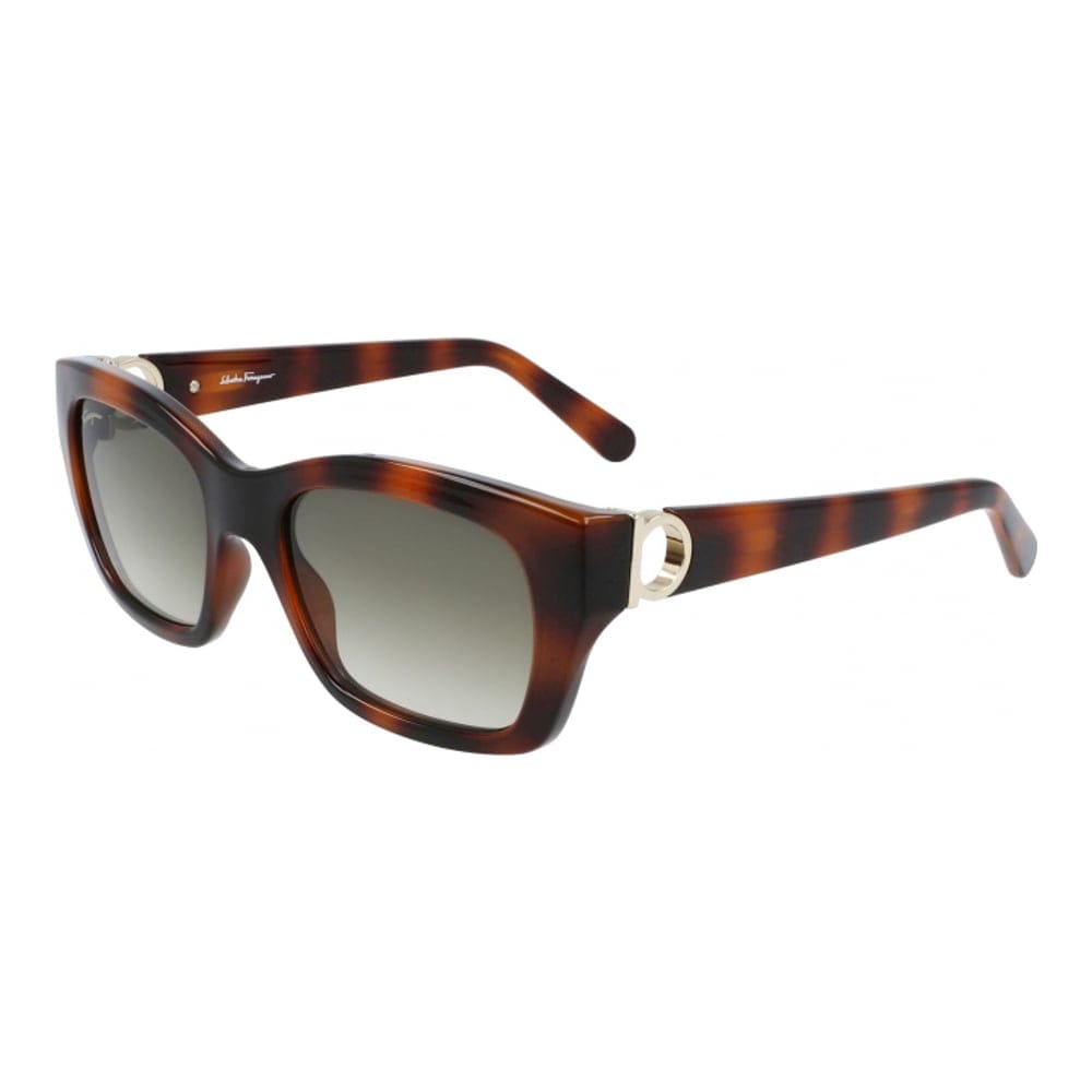 Ferragamo - '53mm Rectangular Sunglasses' pour Femmes