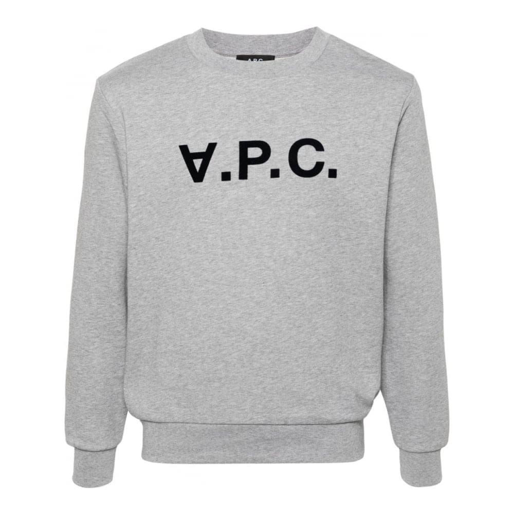 A.p.c. - Sweatshirt 'Flocked-Logo' pour Femmes