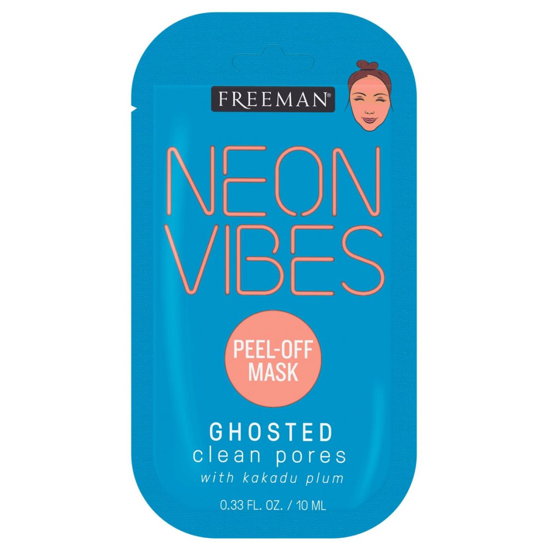 Freeman - Masque Peel-off 'Neon Vibes Ghosted' - 10 ml