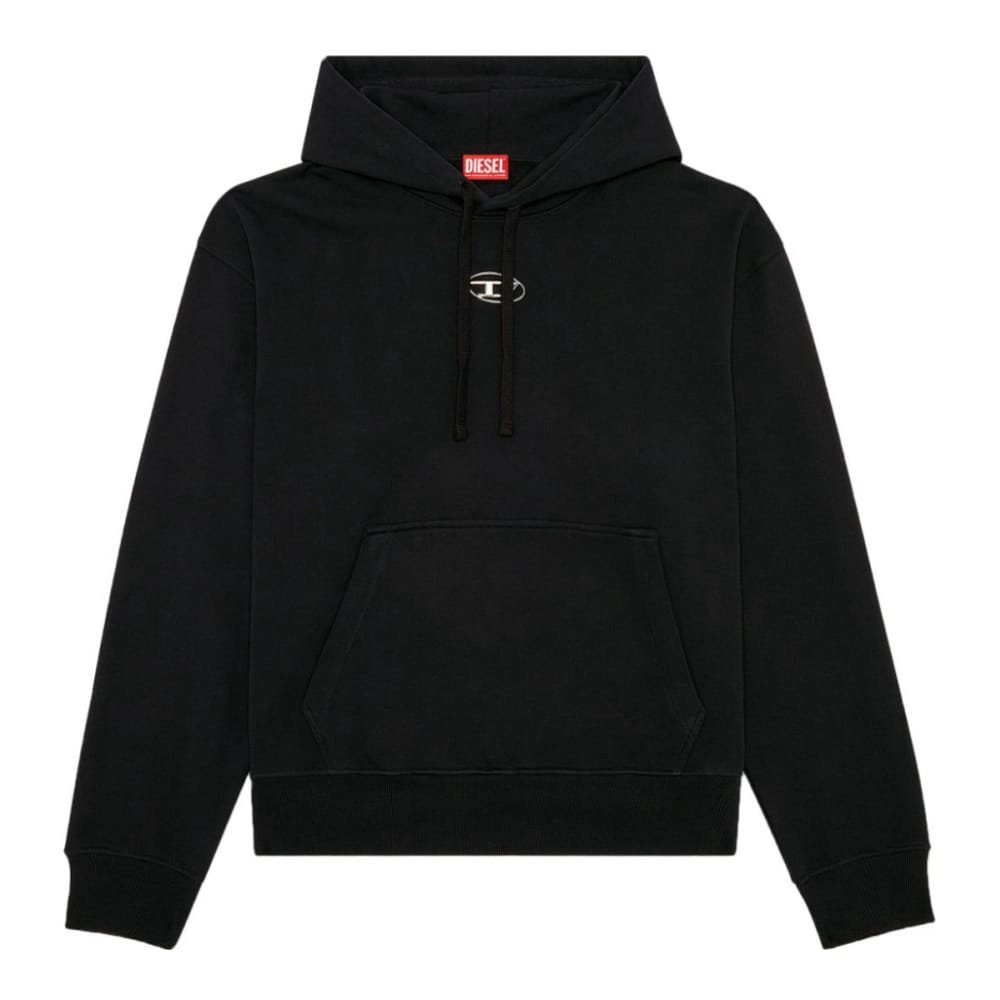 Diesel - Sweatshirt à capuche  'Metallic Logo' pour Hommes