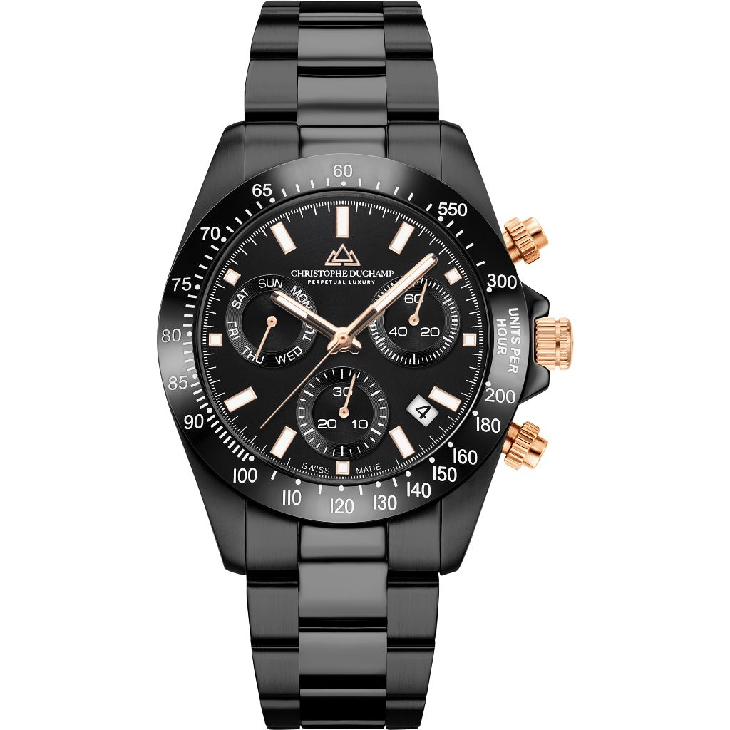 Christophe duchamp - Montre 'Grand Mont Ceramic' pour Hommes