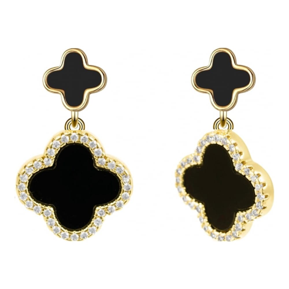 Liv oliver - Boucles d'oreilles 'Double Motif Drop' pour Femmes