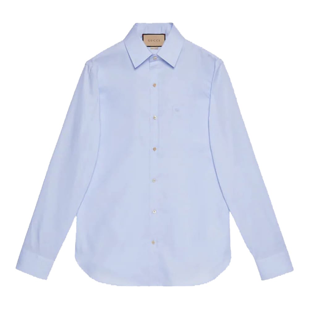 Gucci - Chemise 'Double G Embroidery' pour Hommes