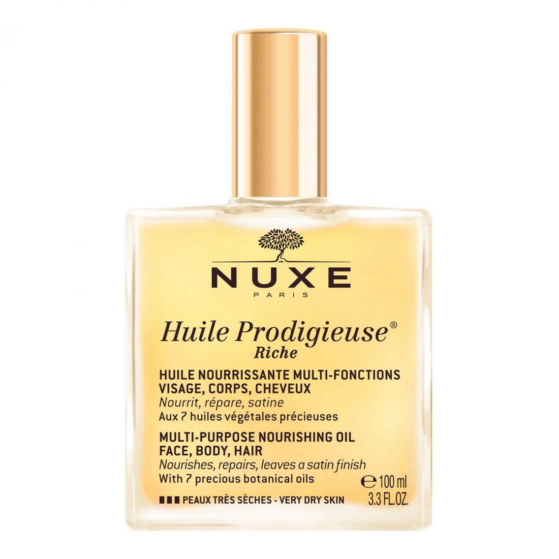 Nuxe - Huile visage, corps et cheveux 'Huile Prodigieuse® Riche' - 100 ml