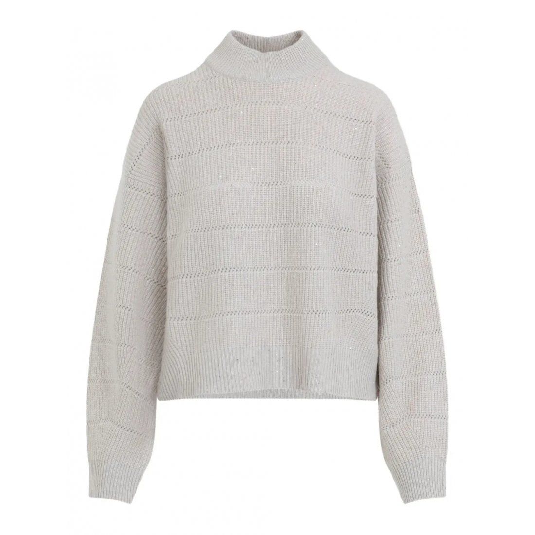 Brunello cucinelli - Pull 'Roll-Neck' pour Femmes