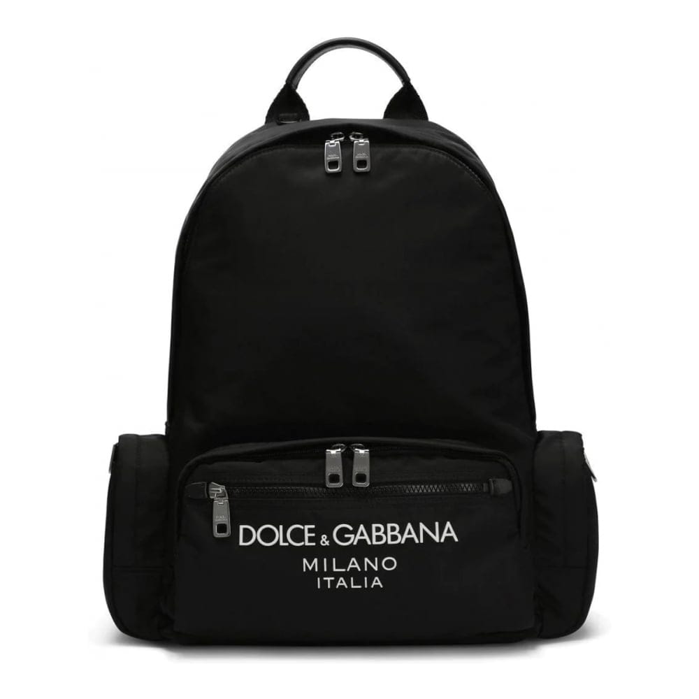Dolce&gabbana - Sac à dos 'Logo-Lettering' pour Hommes