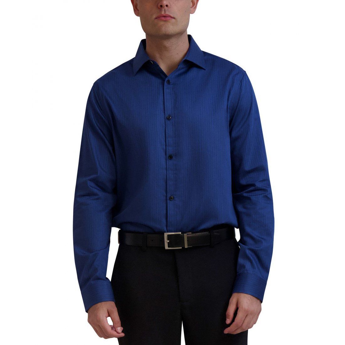 Karl lagerfeld paris - Chemise 'Slim-Fit Chevron Stripe' pour Hommes