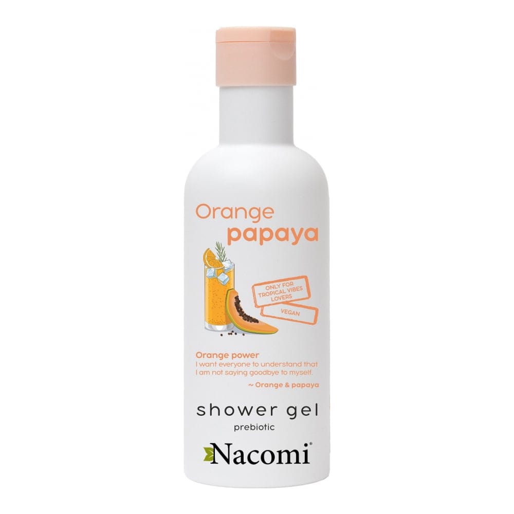 Nacomi - Gel Douche 'Orange And Papaya' - 300 ml