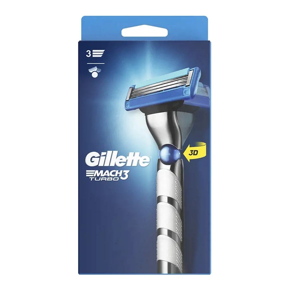 Gillette - Rasoir + Recharge 'Mach3 Turbo 3d Movement' - 3 ml