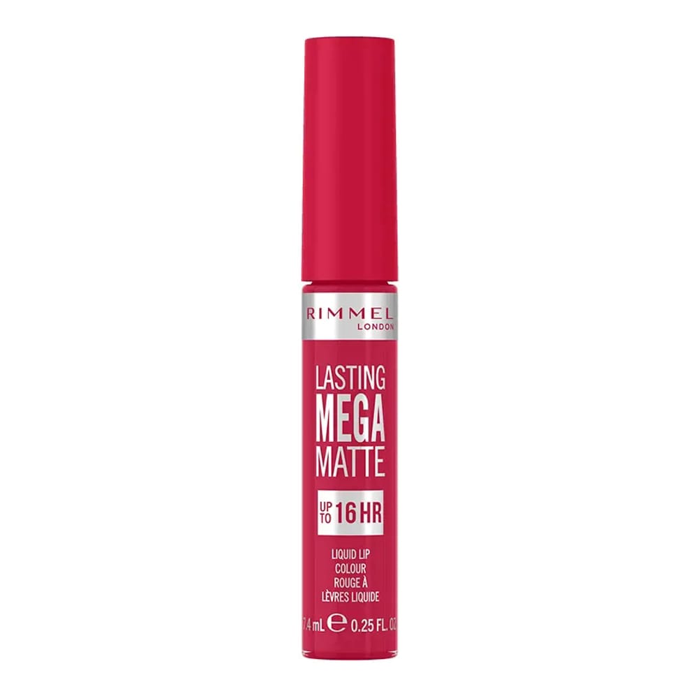 Rimmel London - Rouge à lèvres liquide 'Lasting Mega Matte' - 910 Fuchsia Flush 7.4 ml