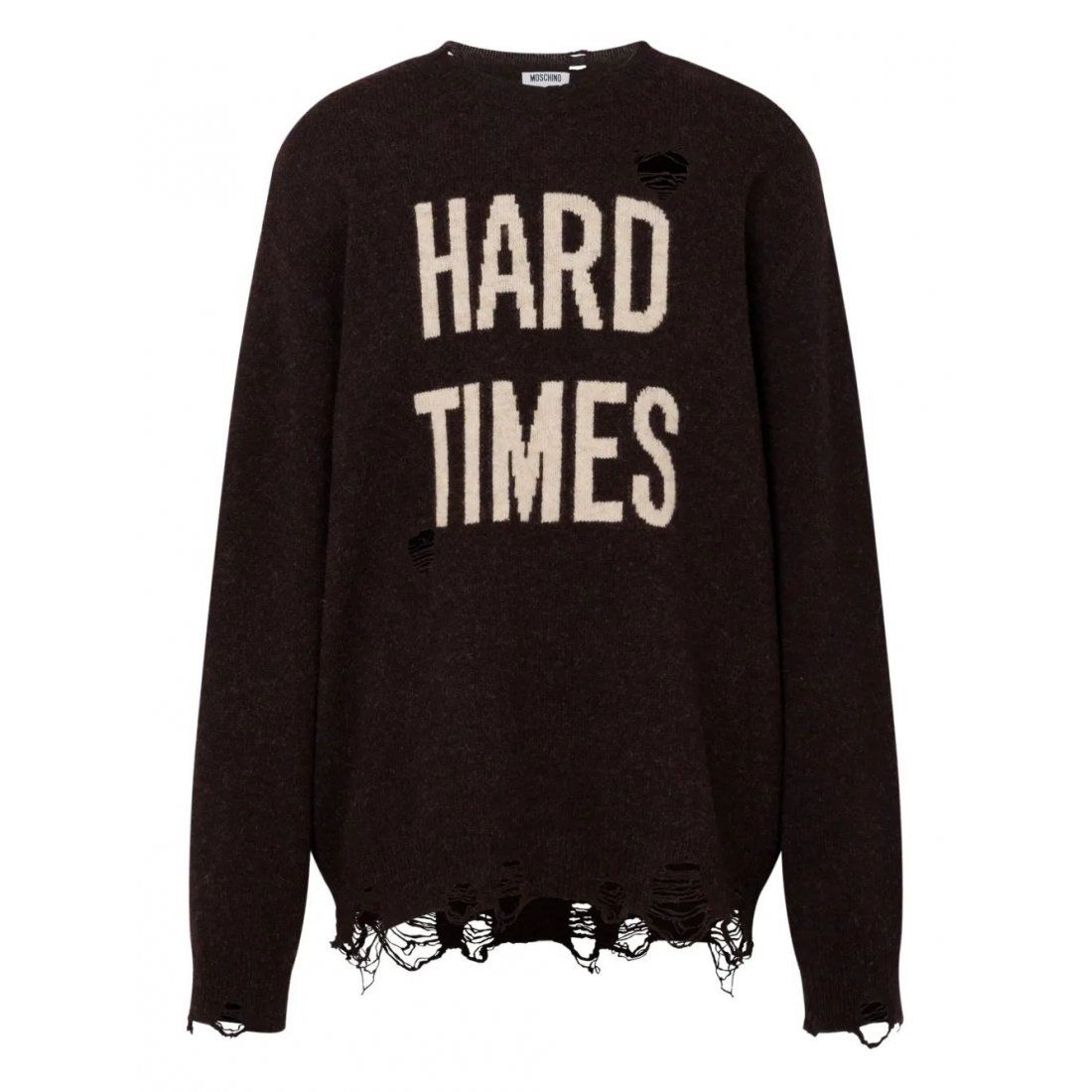 Moschino - Pull 'Hard Times' pour Hommes