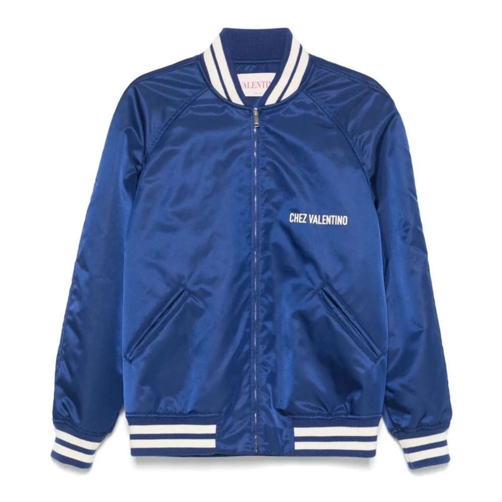 Valentino - "Blouson bomber 'Logo-Print' pour Hommes"-46