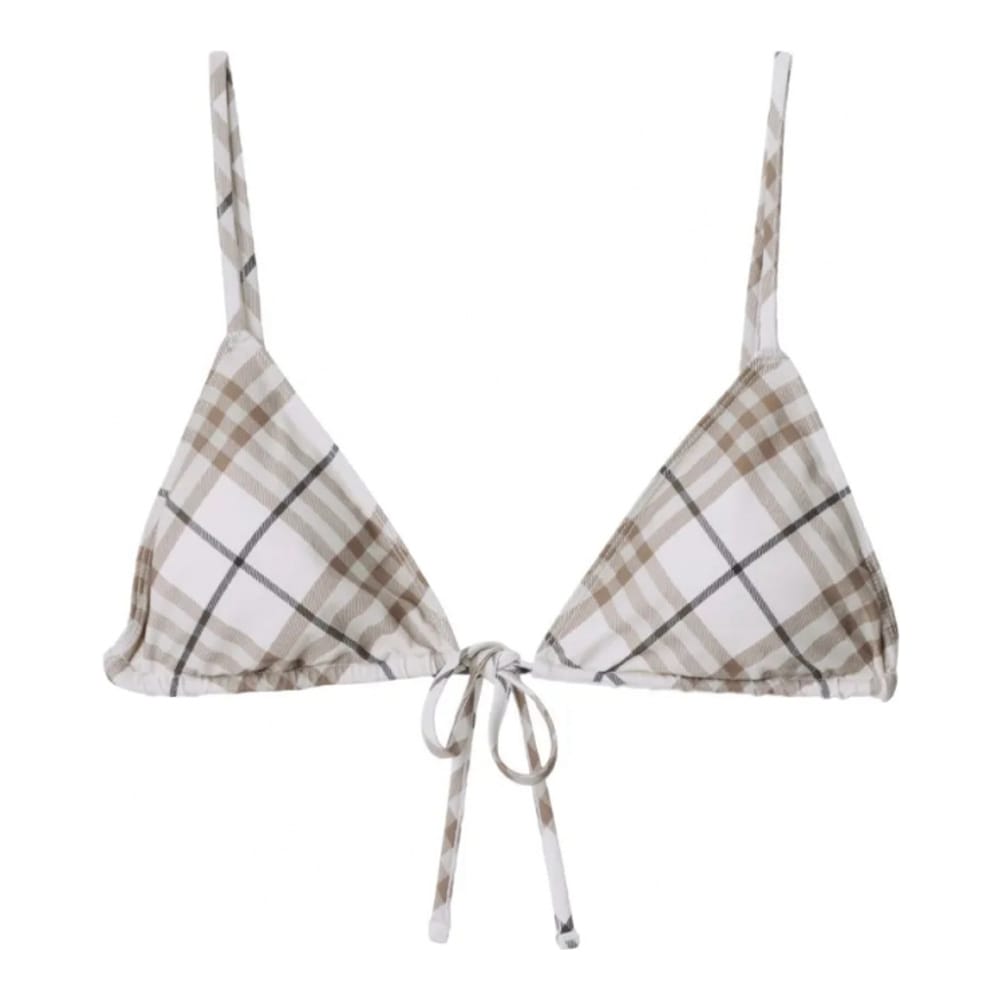 Burberry - Haut de bikini 'Checkered' pour Femmes