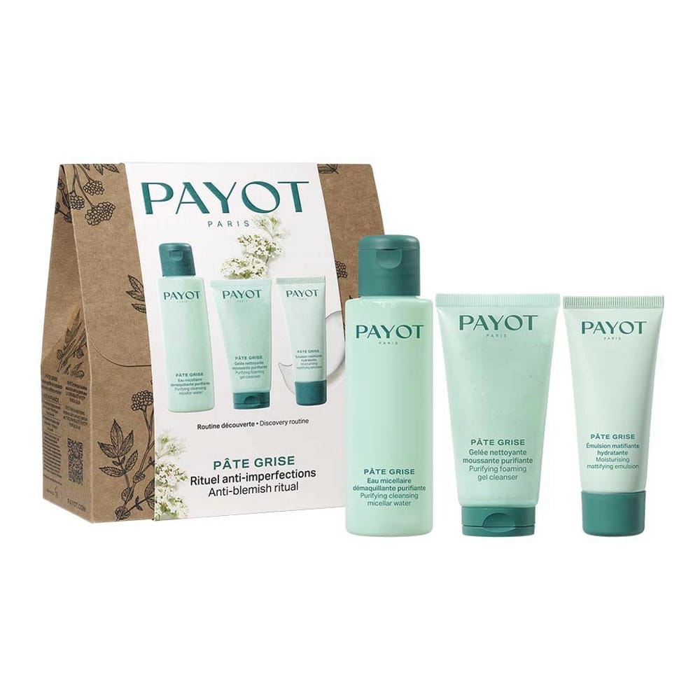 Payot - Coffret de soins de la peau 'Pâte Grise Rituel Pureté' - 3 Pièces