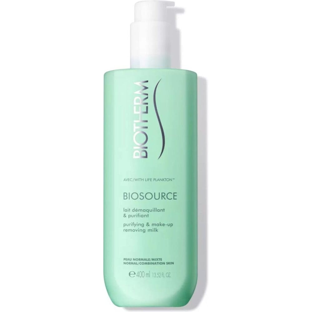 Biotherm - Lait Démaquillant 'Biosource Purifying' - 	Peaux normales à mixtes, 400 ml