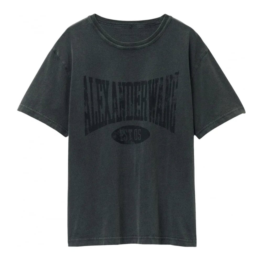 T by alexander wang - T-shirt 'Logo-Print' pour Femmes