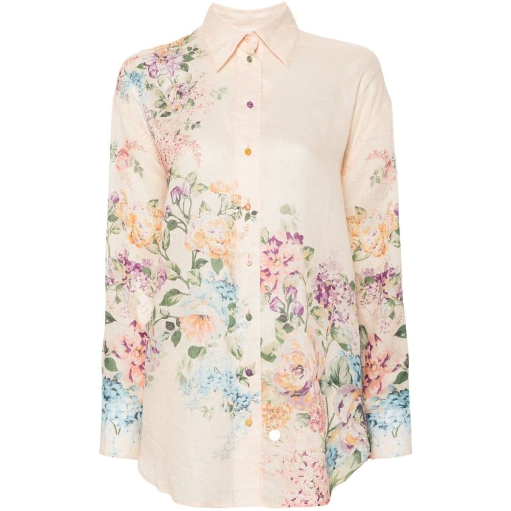 Zimmermann - Chemise 'Halliday Floral-Print' pour Femmes