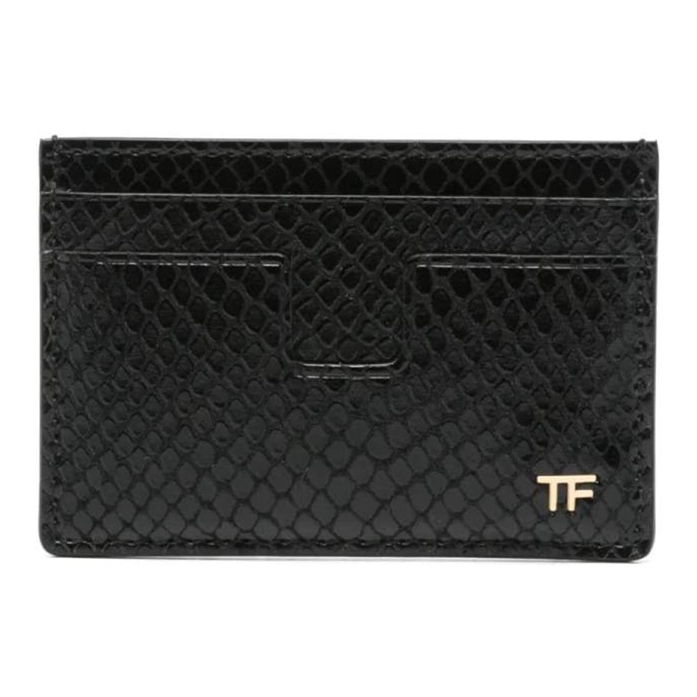 Tom ford - Porte-carte 'Python-Print' pour Hommes
