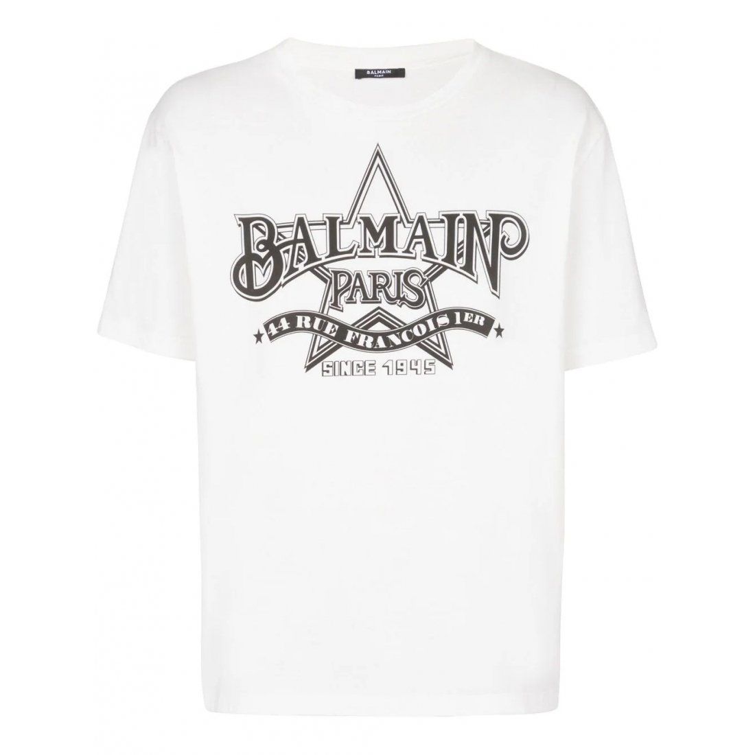 Balmain - T-shirt 'Star Print' pour Hommes