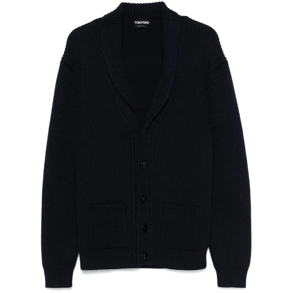 Tom ford - Cardigan 'Ribbed-Knit' pour Hommes