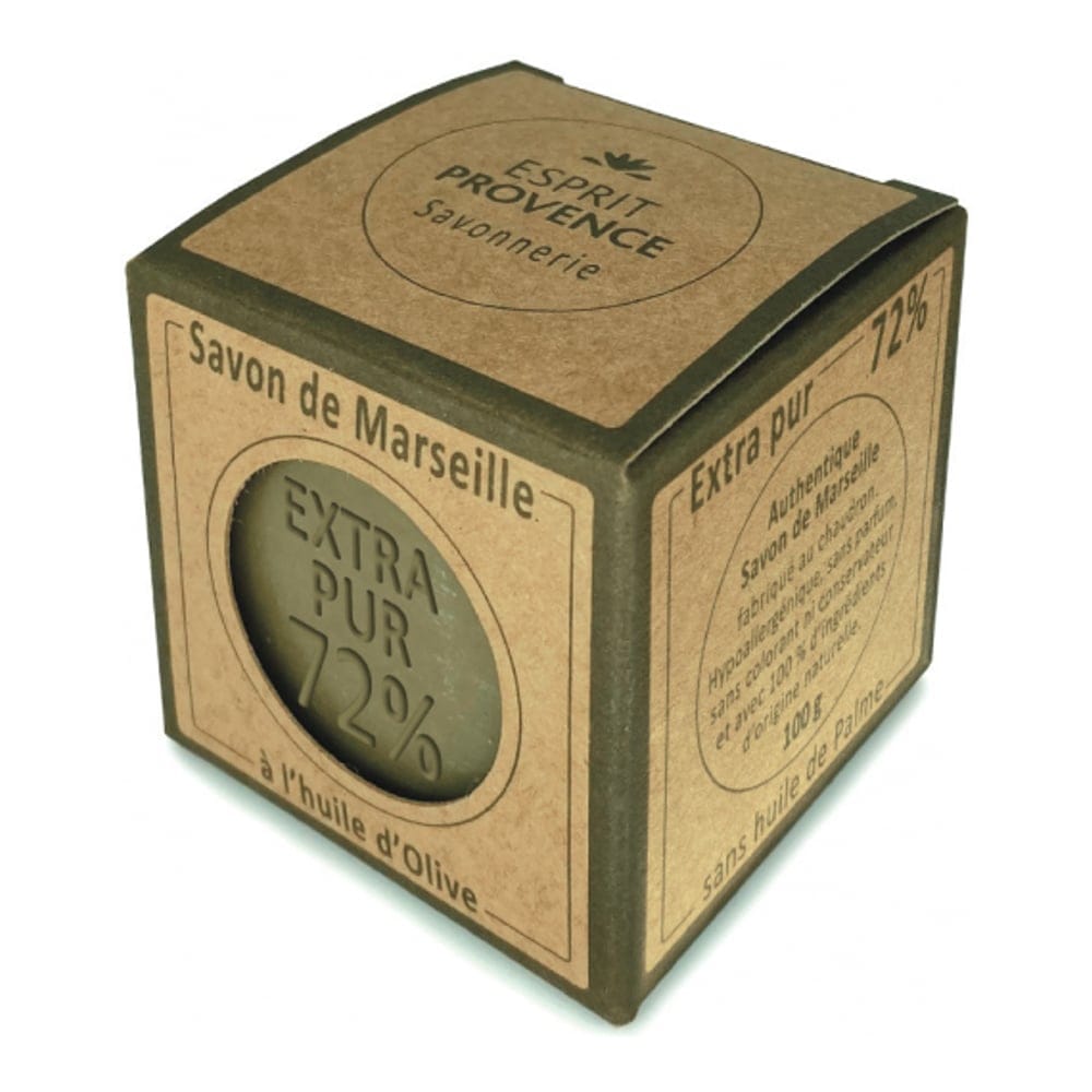 Esprit provence - Savon de Marseille '72% Huile D'Olive' - 100 g