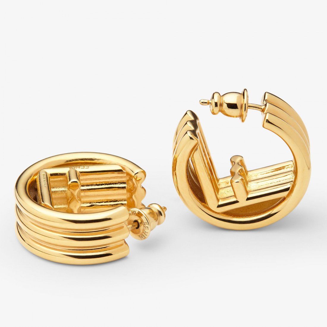 Fendi - Boucles d'oreilles 'F Is Fendi' pour Femmes