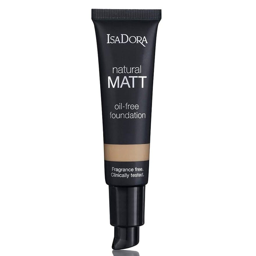 Isadora - Fond de teint 'Natural Matt Oil-Free' - 18 Matt Almond 35 ml