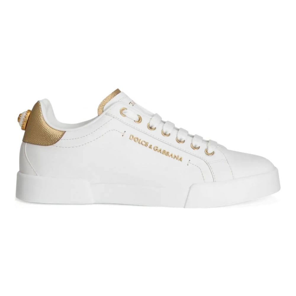 Dolce&gabbana - Sneakers 'Logo-Appliqué' pour Femmes