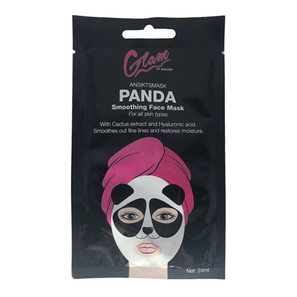 Glam of Sweden - Masque Tissu - Panda 24 ml