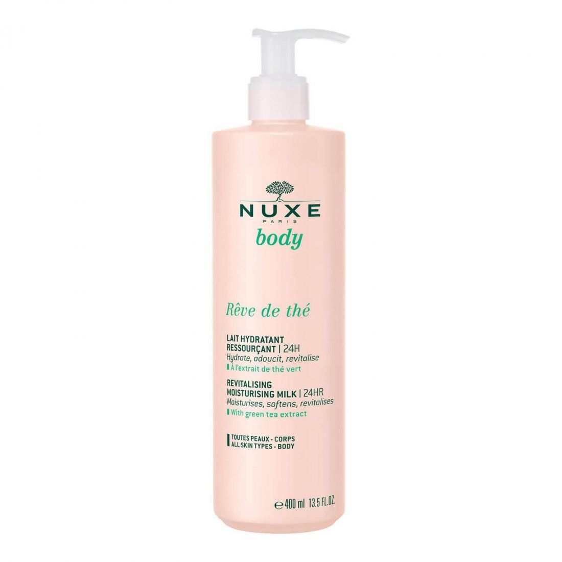 Nuxe - Rêve De Thé Lait Hydratant Ressourçant 24H - 400 ml