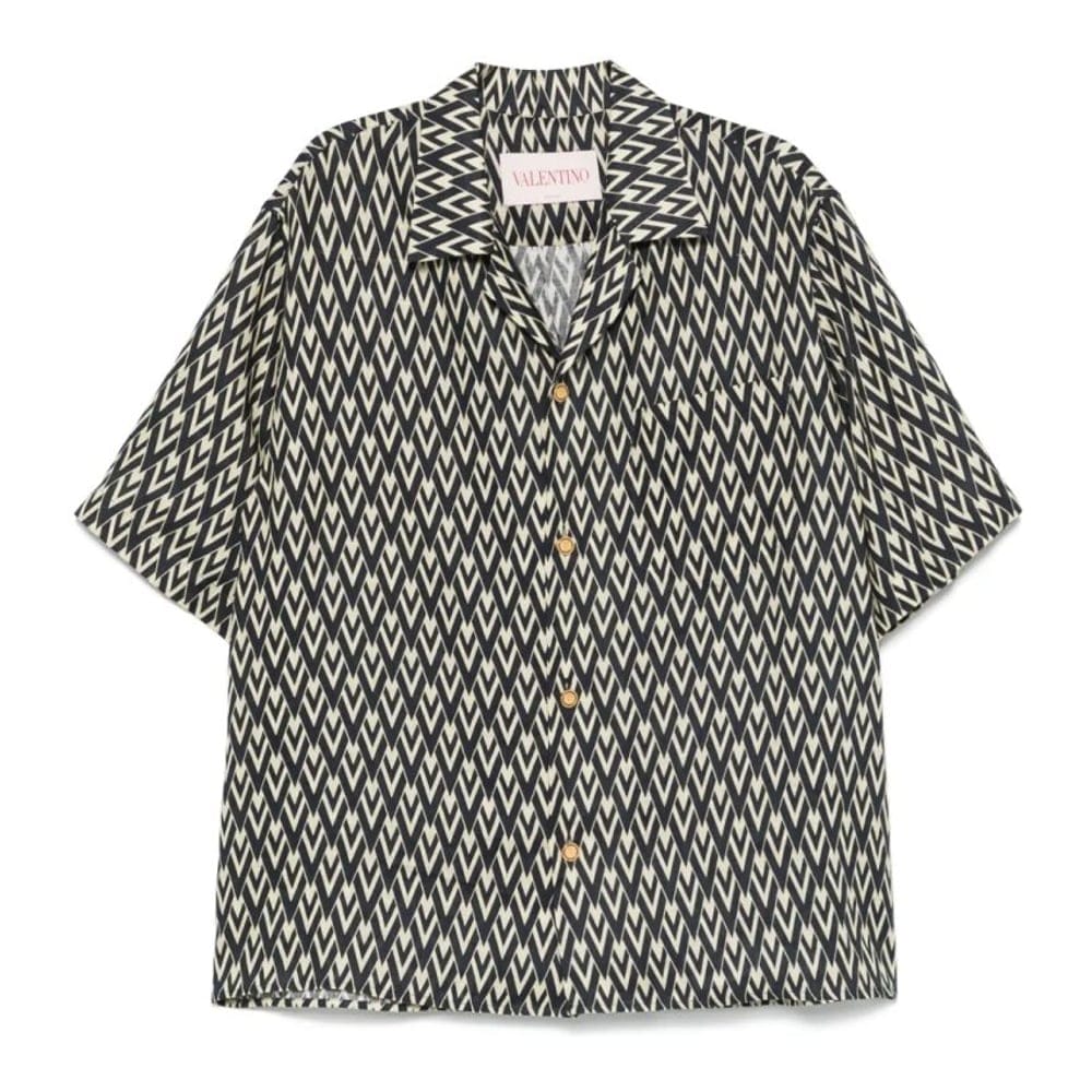 Valentino - "Chemise à manches courtes 'Graphic-Print' pour Hommes"-48