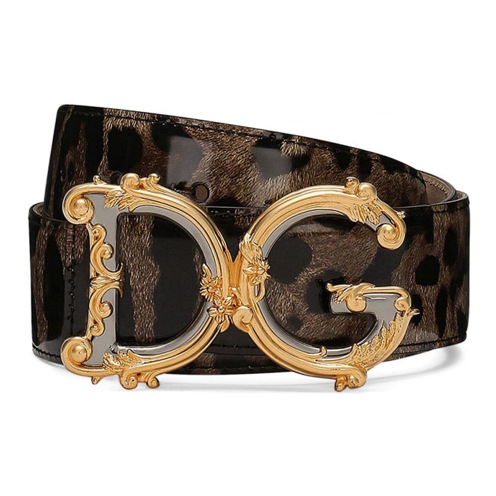 Dolce & Gabbana - Ceinture 'Logo Plaque' pour Femmes
