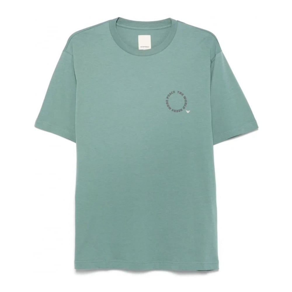 Emporio armani - T-shirt 'Logo-Print' pour Hommes