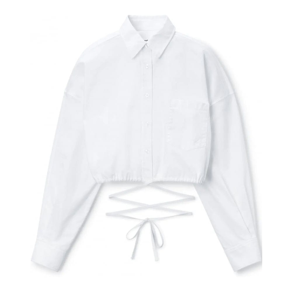 T by alexander wang - Chemise 'Tie-Fastening' pour Femmes