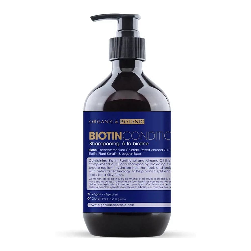Organic & botanic - Après-shampoing 'Ob Biotin' - 500 ml