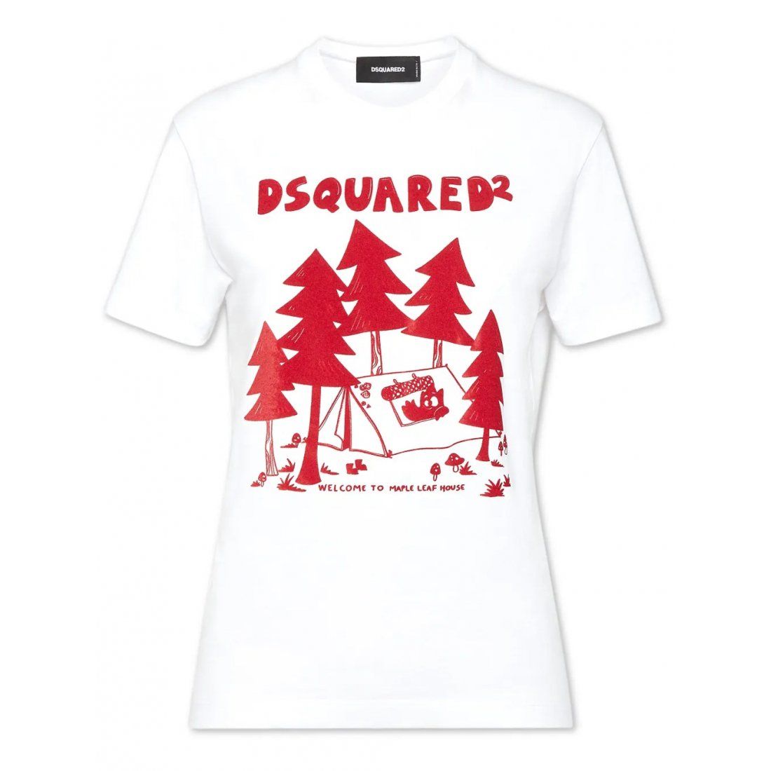 Dsquared - T-shirt 'Logo-Print' pour Femmes